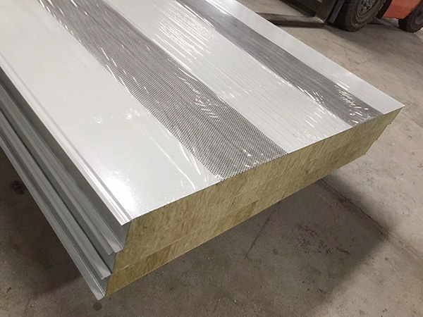 单面冲孔岩棉板隔音板